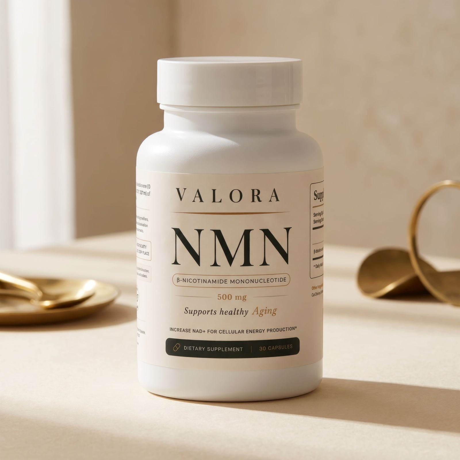 VALORA NMN — 500 mg, 30 capsules